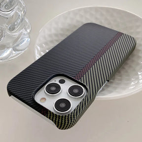 Capinha Para Iphone de Luxo em Fibra de Carbono