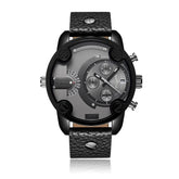 Relógio Masculino DZ Sport Fashion 6819B - Mecânico com Mostrador Grande