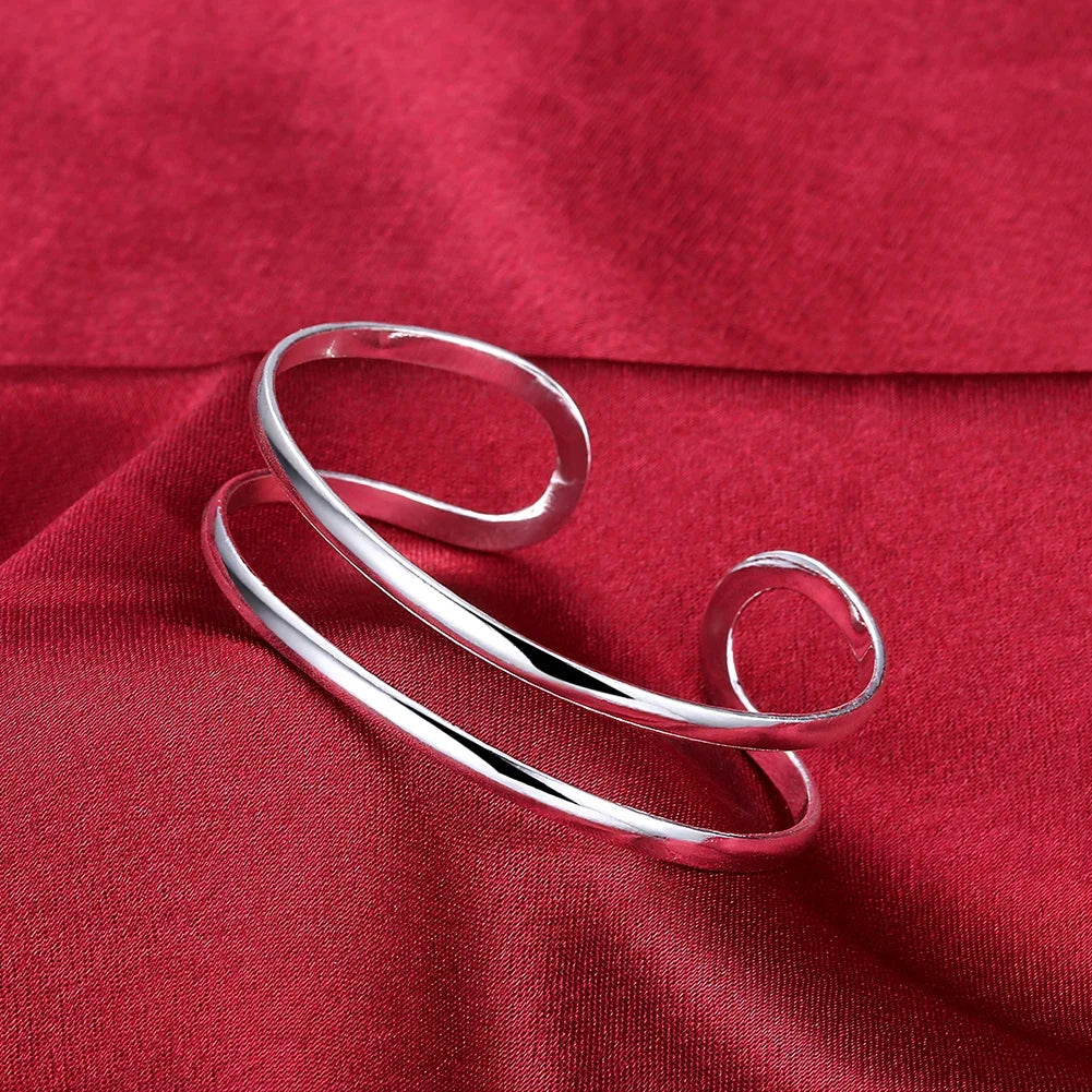 Pulseira Ajustável de Prata 925  Mulheres