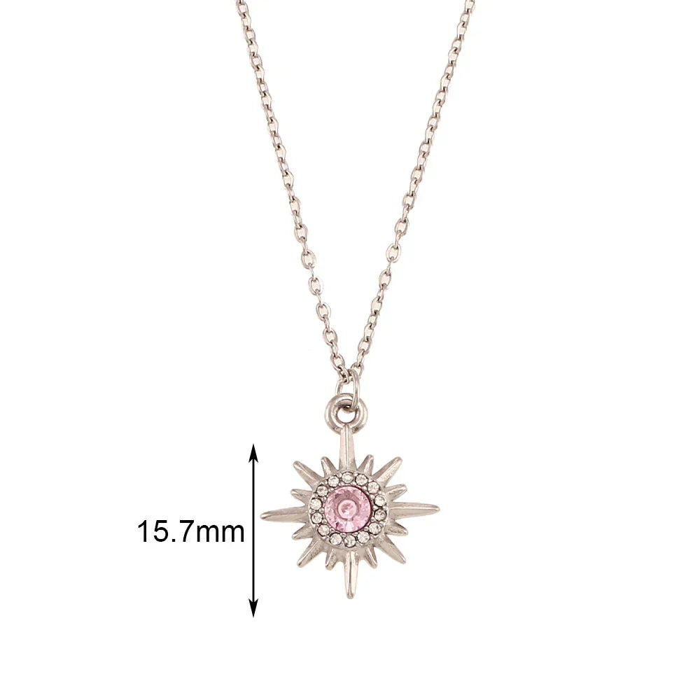 Colar Lucky Star com Zircônia e Pérola