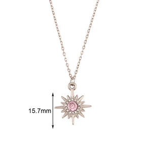 Colar Lucky Star com Zircônia e Pérola
