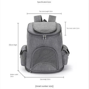 Mochila Pet Ecologic™ | Para Cachorro e Gato