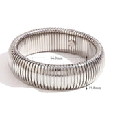 Pulseira Chunky Burnetts Banhada a Ouro e Prata