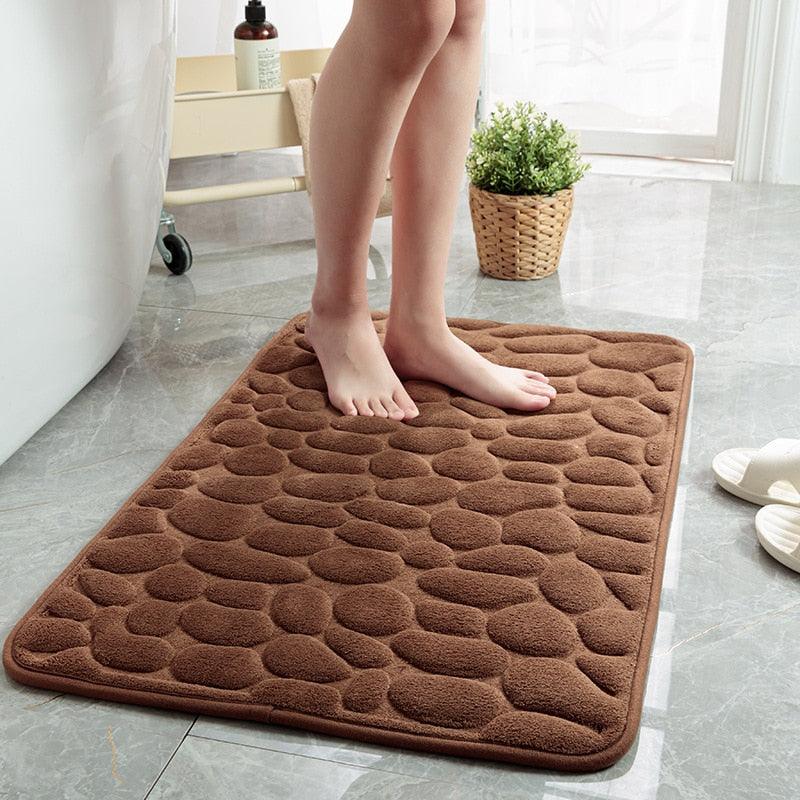 Tapete banheiro Impermeável e Antiderrapante com 15%OFF + Frete Grátis - Pague em até 3 x sem Juros