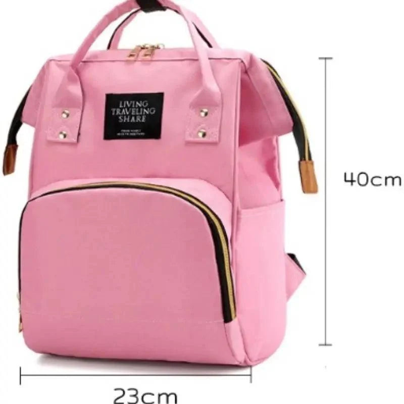 Mochila Maternidade Bolsa Mamãe Bebê Multifunção 40x23 CM