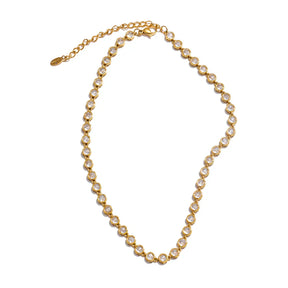 Colar e Pulseira Luxo Zircônia Colorida Burnetts