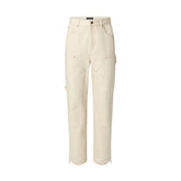 Calça Louis Vuitton Monogram Workwear Carpenter Cream