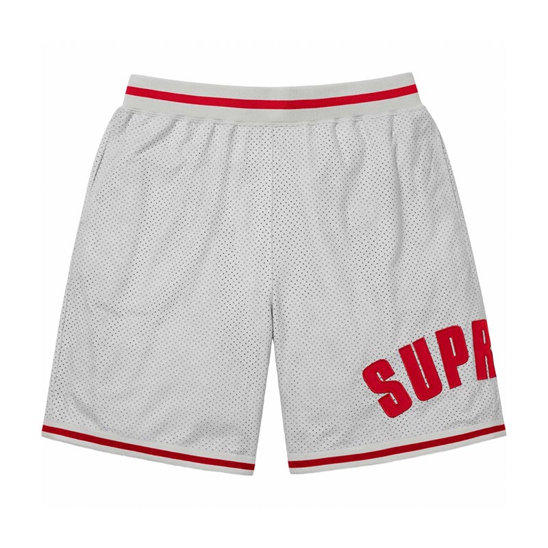 Shorts Supreme Ultrasuede Cinza