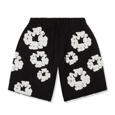 Shorts Denim Tears The Cotton Wreath Black