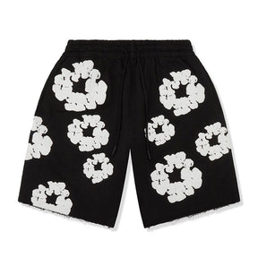 Shorts Denim Tears The Cotton Wreath Black