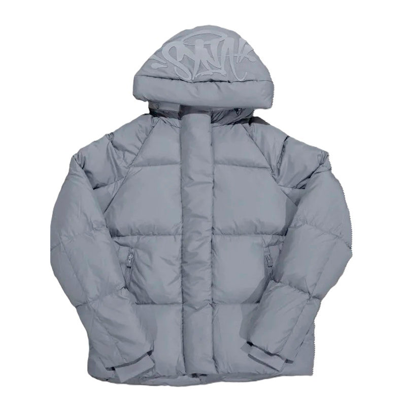 Jaqueta Puffer Synaworld Cinza