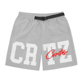 Shorts Corteiz CRTZ Cinza