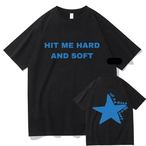 Camisa Billie Eilish -  Hit Me Hard and Soft - Estrela