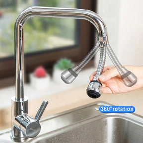 Utensílios de cozinha 2 modos 360 rotativo, borbulhador, extensor de torneira de alta pressão, economia de água, acessórios de cozinha para banheiro