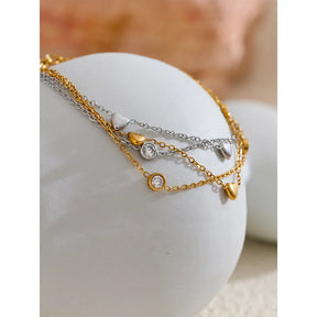 Pulseira Dupla Burnetts Joias: Elegância e Charme