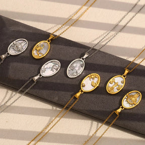 Colar Constelação Ebbelle em Aço Inoxidável 18K