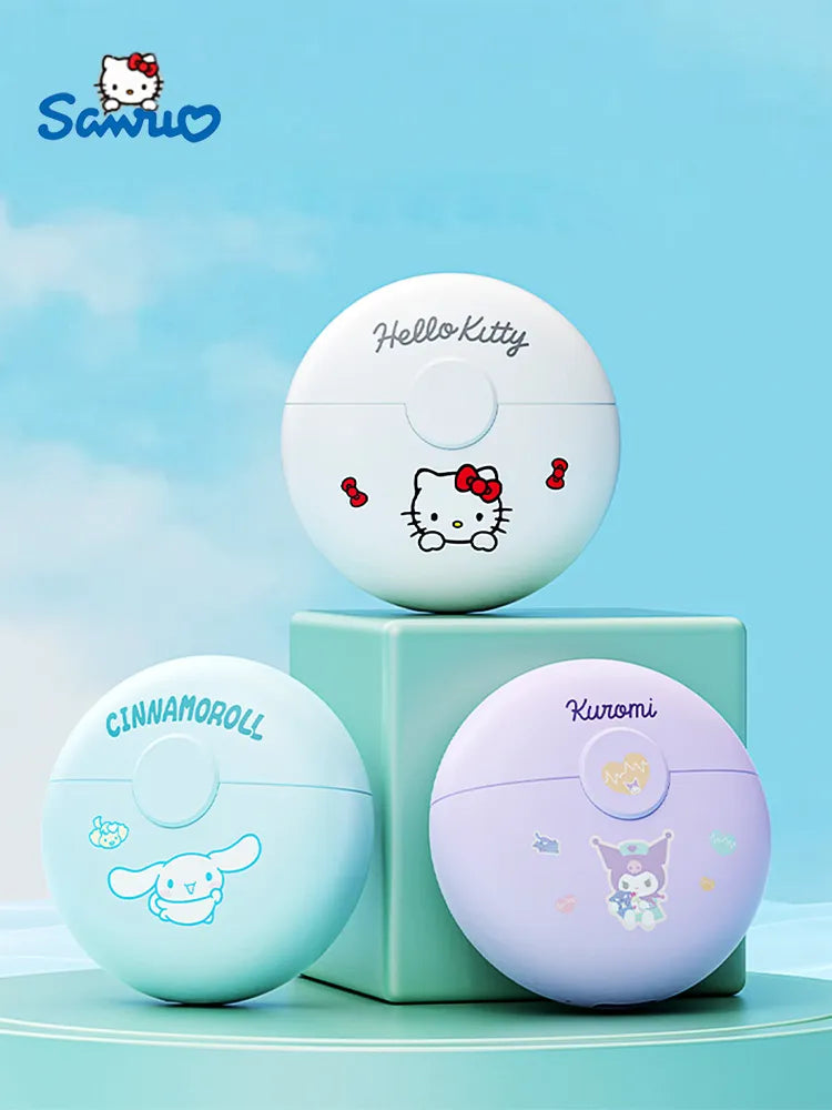 Fone Sanrio Hello Kitty Bluetooth Fones de ouvido Kuromi Ture Fone de ouvido sem fio Música Esporte Controle de toque Jogos Fones de ouvido Cinnamoroll Presentes