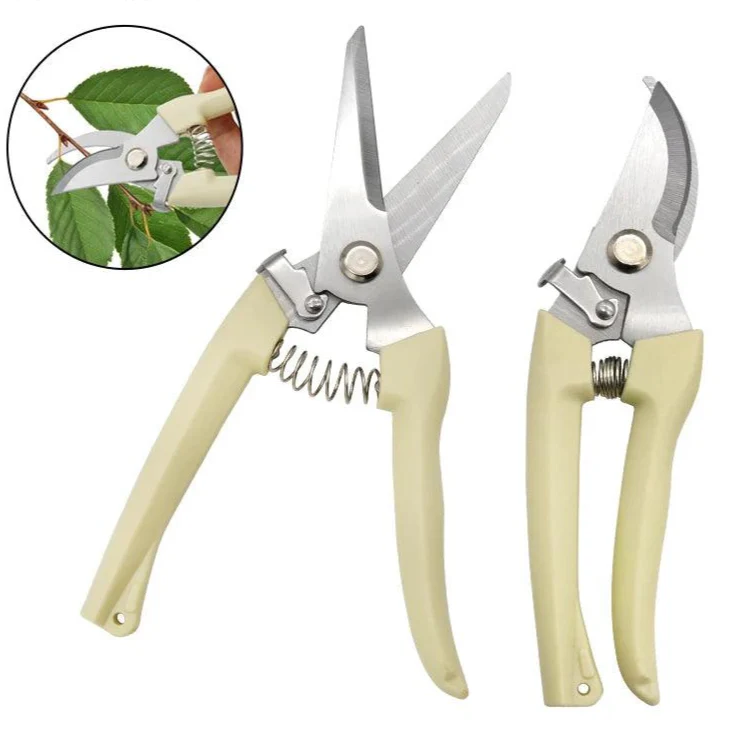 Tesoura de Aço Inoxidável Para Plantas - Minz