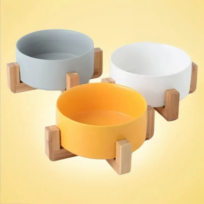 Tigela Bamboo Ceramic™ | Para Cachorro e Gato