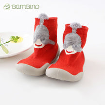 Meia Sapatilha Zoo Bebê Cano Alto