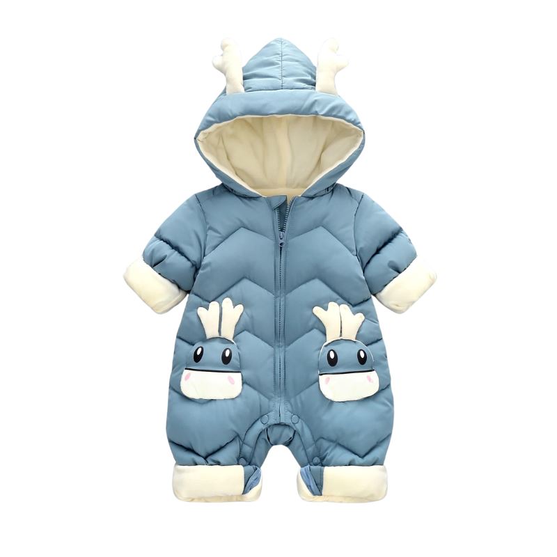 Macacão Snow Infantil com Capuz Bambino