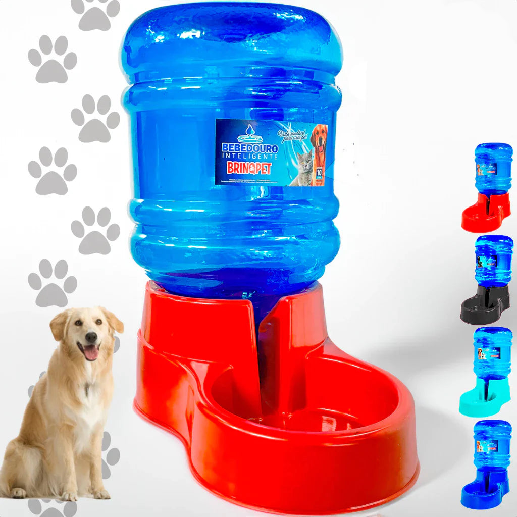 Bebedouro Automático de Cachorro e Gato de Galão | Bebedouro Brinqpet™
