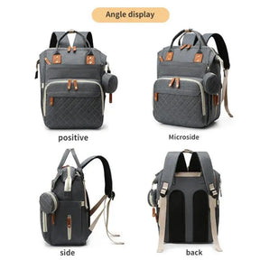 Mochila Maternidade Original Impermeável 15%OFF Primeira Compra + Frete Grátis-Compre até 3 x sem Juros