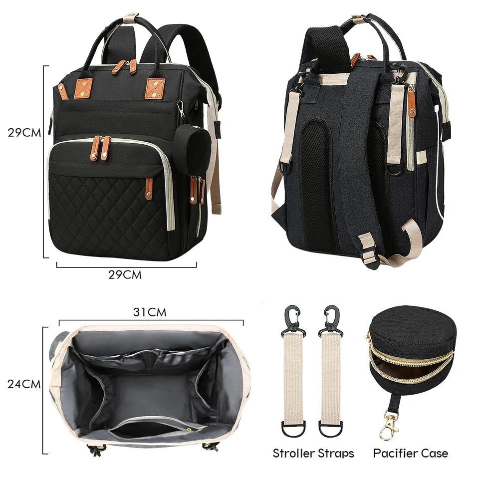 Mochila Maternidade Original Impermeável 15%OFF Primeira Compra + Frete Grátis-Compre até 3 x sem Juros