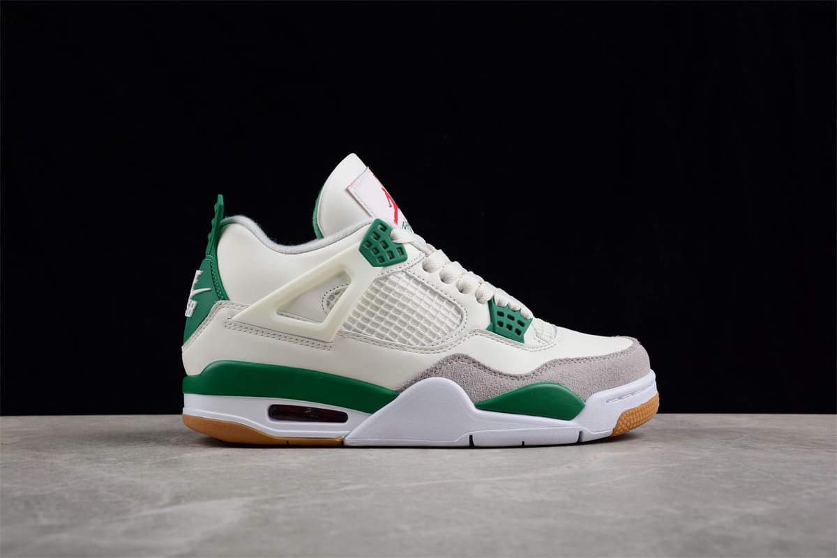 Air Jordan 4 Retro x Nike SB Pine Green