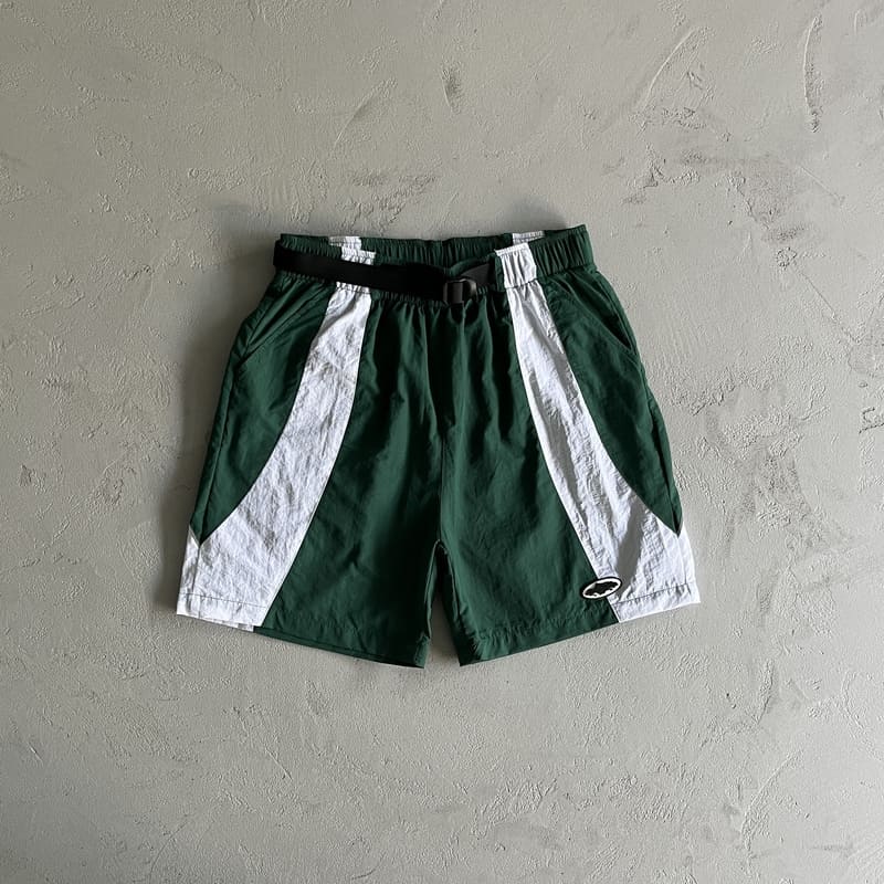 Shorts Corteiz Verde Branco