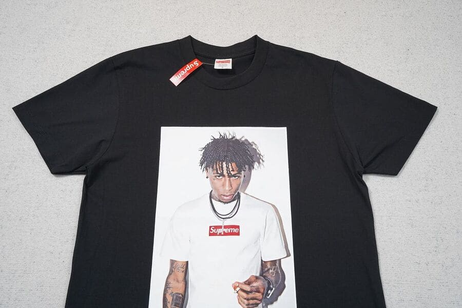 Camiseta Supreme NBA Youngboy Black