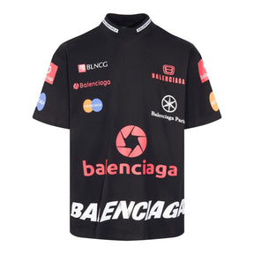 Camiseta Balenciaga Top League T-shirt Oversized Black