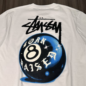 Camiseta Stussy x Born X Raised 8 Ball