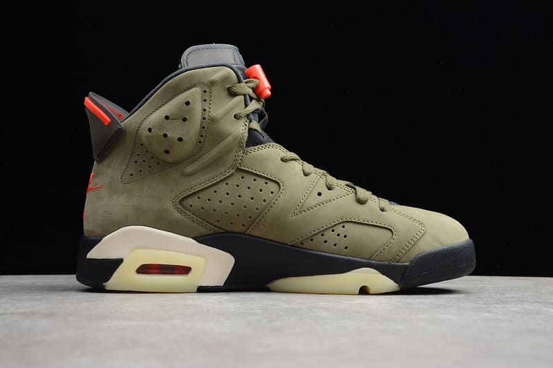 Air Jordan 6 Retro Travis Scott "Olive"