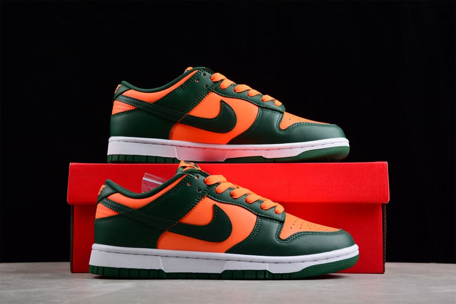 Nike Dunk Low Miami Hurricanes