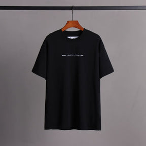 Camiseta Off-White Black Arrow Painted Cotton Jersey