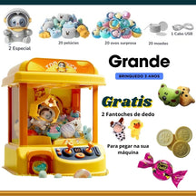 Mini Máquina de Pegar Ursinho 44 Brinquedos