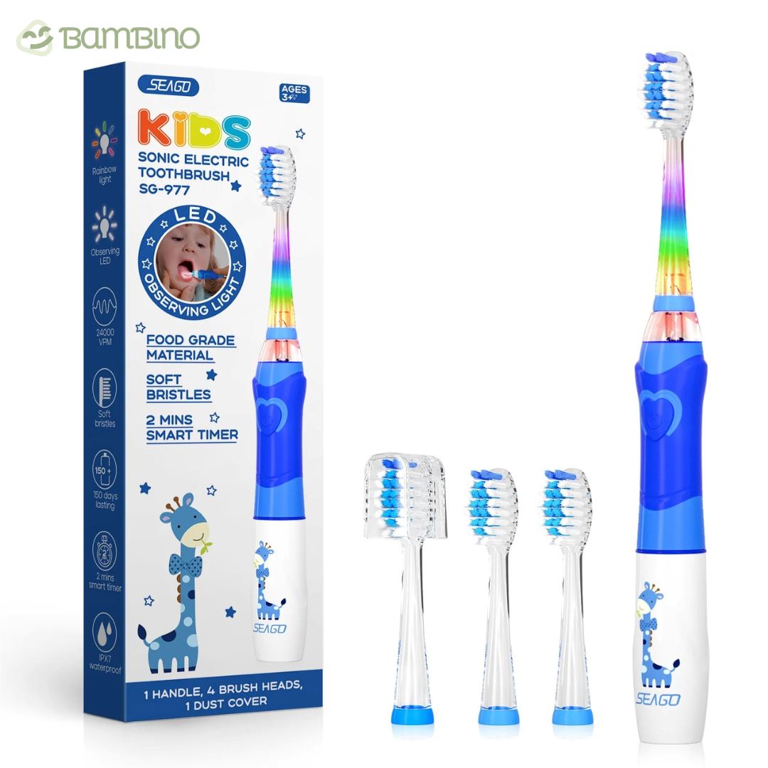 Escova de Dente Elétrica Infantil