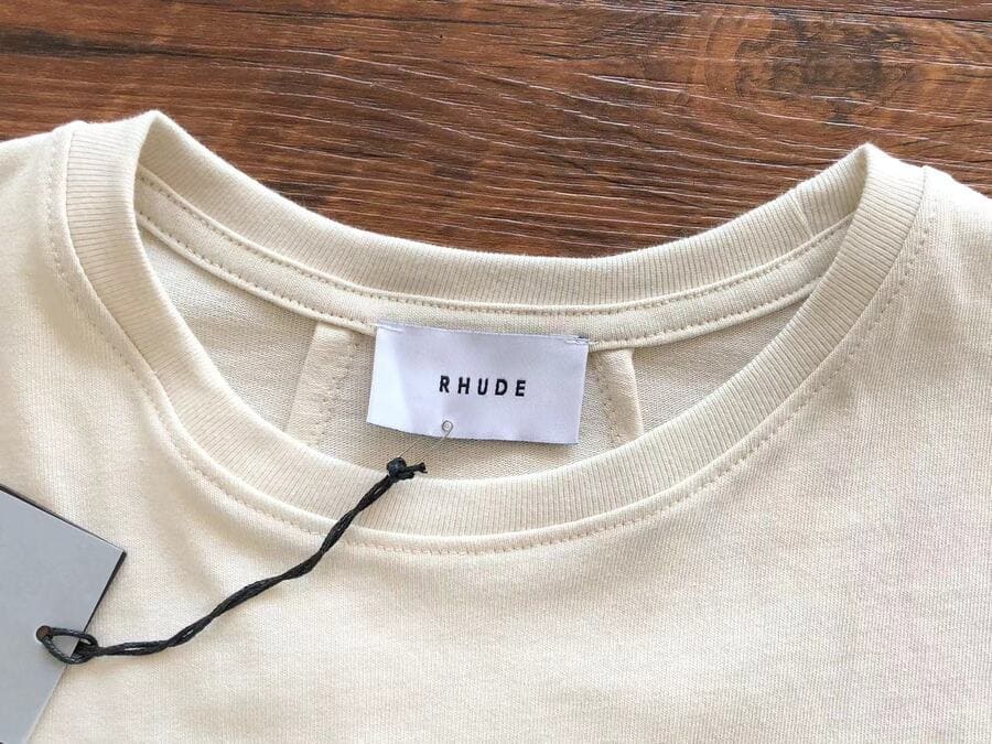 Camiseta Rhude Card 'Vintage White'