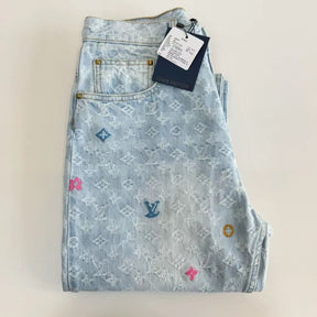 Calça Louis Vuitton by Tyler, the Creator Monogram Denim