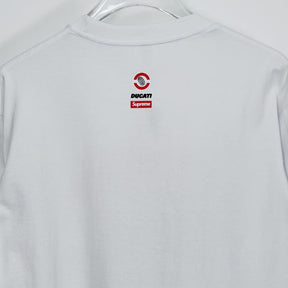 Camiseta Supreme Ducati Bike Branco