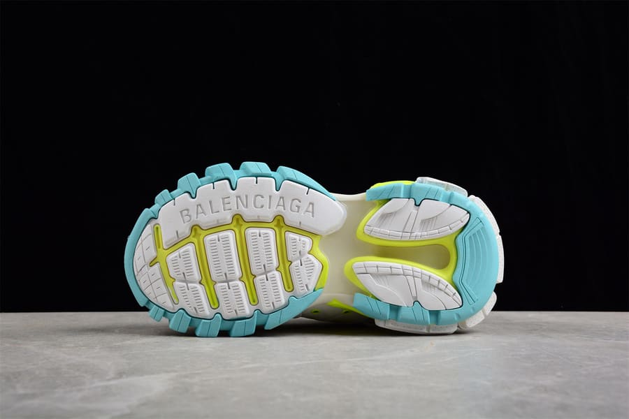 Balenciaga Track White Neon Yellow