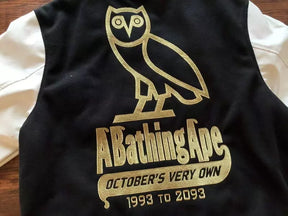 Jaqueta Varsity BAPE X OVO