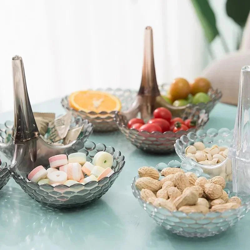 Bandejas de Frutas Criativa e Multifuncional Estilo Europeu