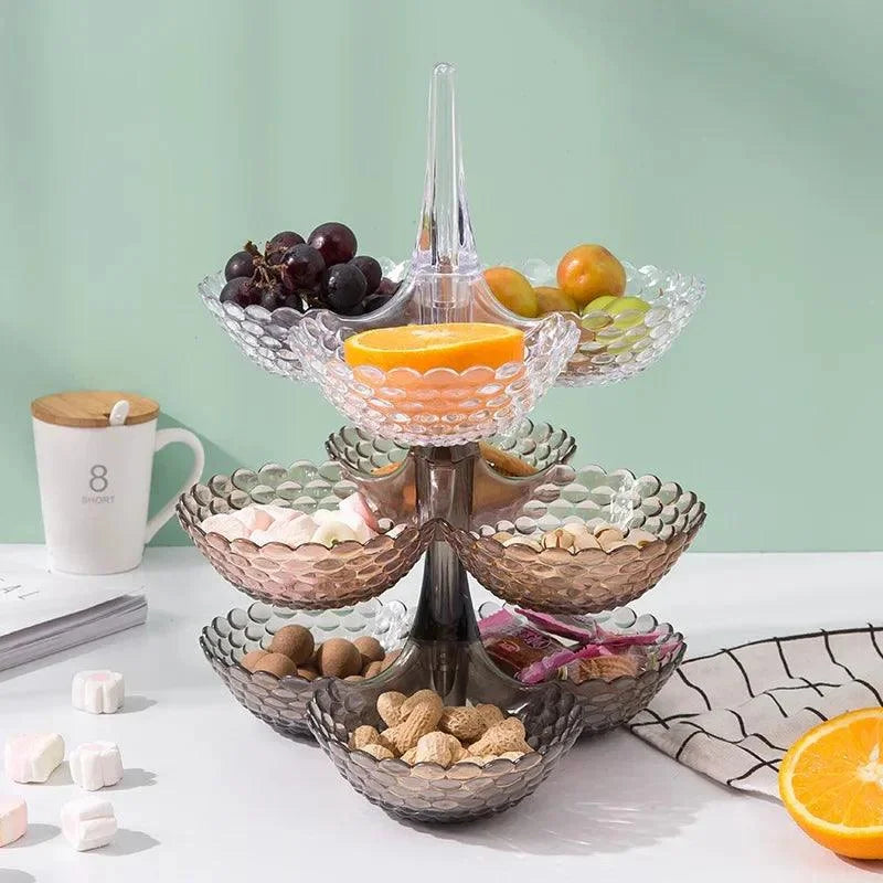 Bandejas de Frutas Criativa e Multifuncional Estilo Europeu