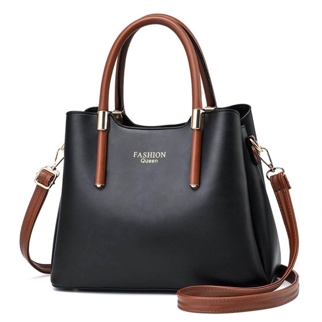 Bolsa Feminina de Couro - Aurelia - Tudo Tem