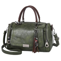 Bolsa Feminina de Couro Celeste - Tudo Tem