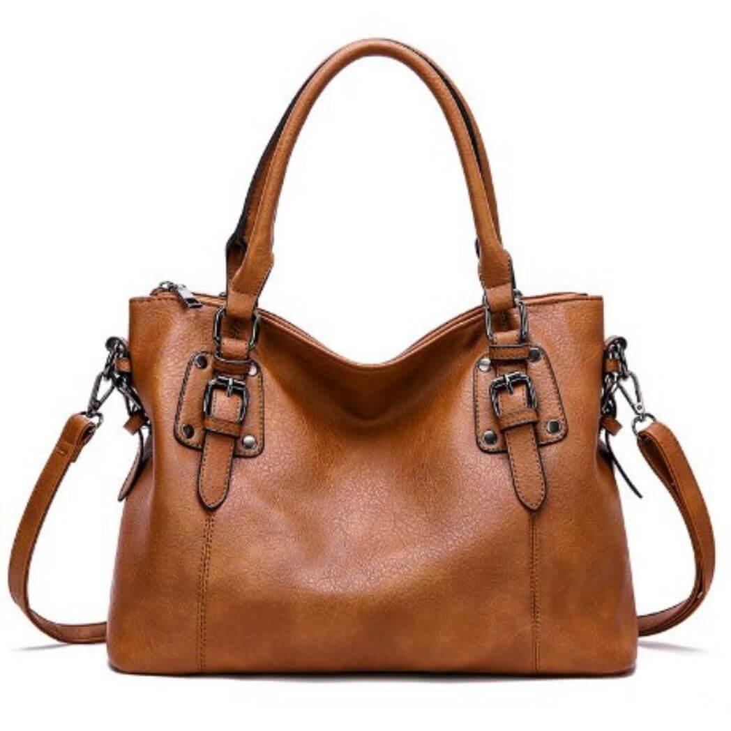 Bolsa Feminina de Couro Valentine - Tudo Tem