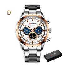 Relógio Masculino Curren Luxury Original
