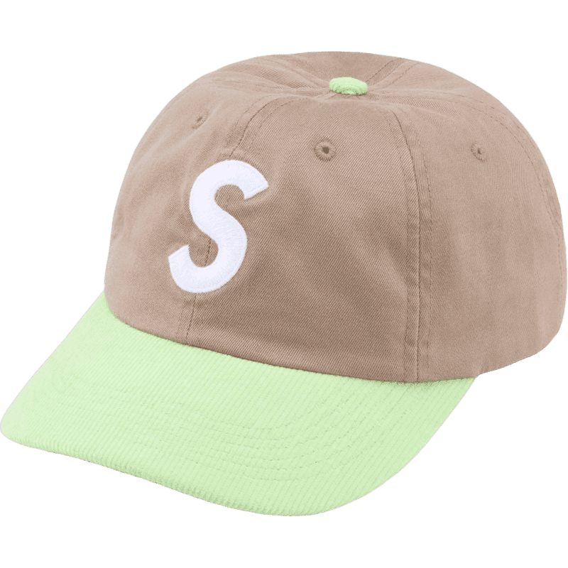 Boné Supreme 2-Tone S Logo 6-Panel